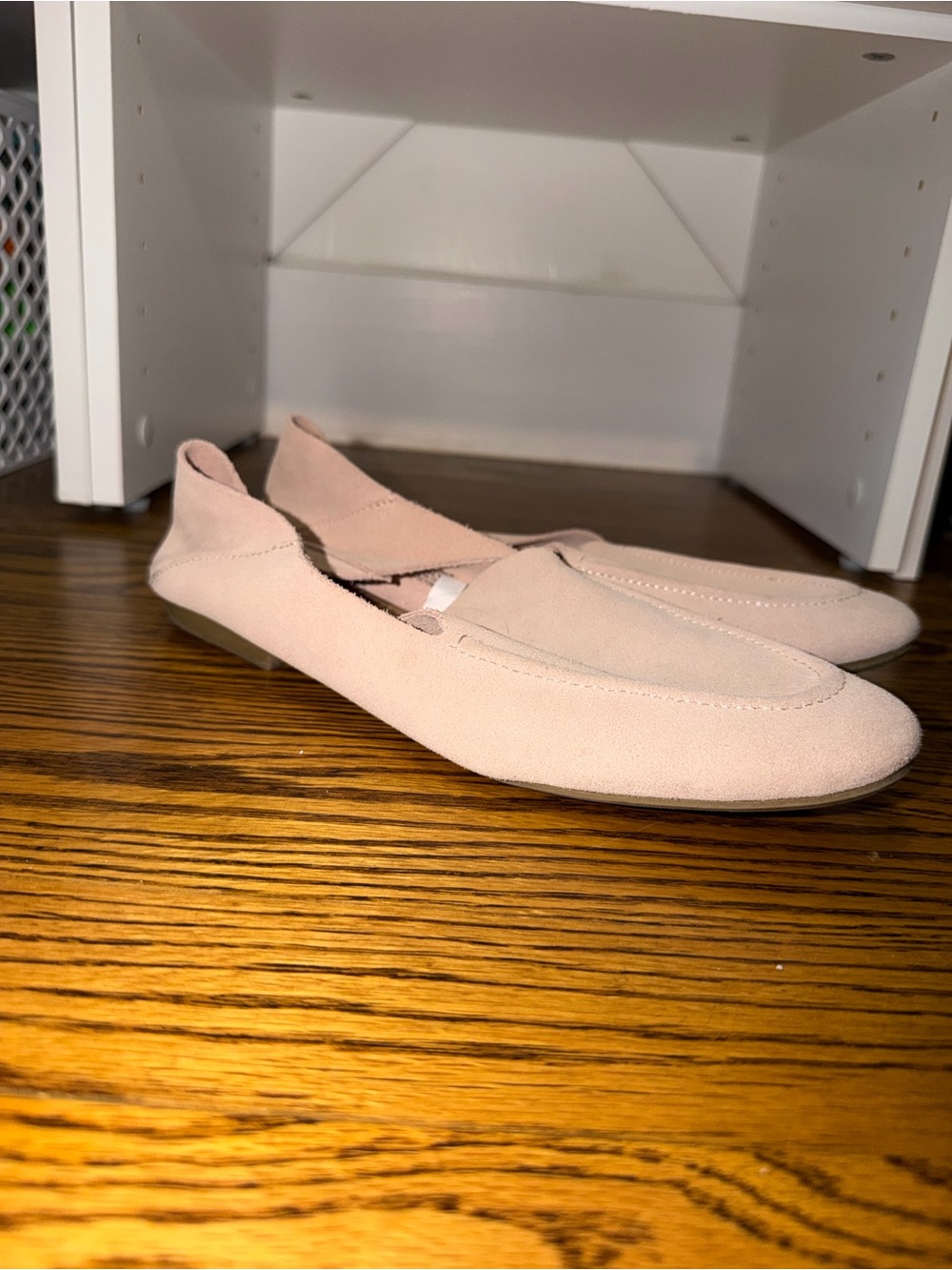 a new day Blush Suede Slip-On Loafers